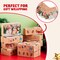 JOYIN 24 PCS Christmas Cookie Gift Baking Box 8.75" x 5.75" x 2.75” with Window Auto-Popup, Xmas Holiday Treat Boxes Containers with Tags for Party Favor Pastries, Cupcake, Brownies, Donut Gift-Giving